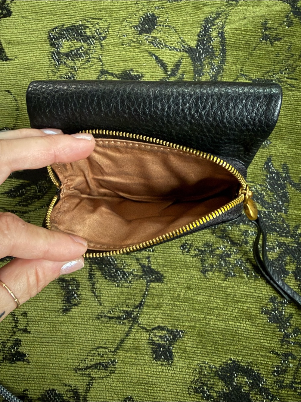 HOBO black leather wallet - Picture 5 of 5